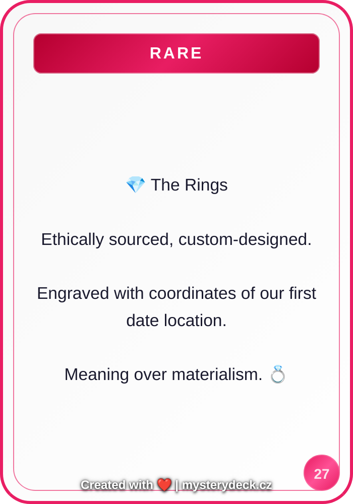 Moderní karta #27 - Neobvyklá